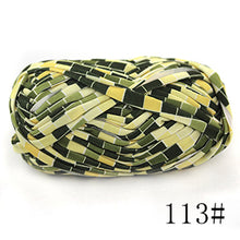Load image into Gallery viewer, Jingxing, 3-5 days to EU USA,  fancy yarn for knitting hats 100% polyester printed colors ribbon yarn handcraft crochet yarns
