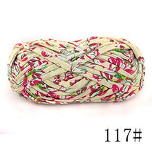 Load image into Gallery viewer, Jingxing, 3-5 days to EU USA,  fancy yarn for knitting hats 100% polyester printed colors ribbon yarn handcraft crochet yarns
