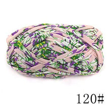 Load image into Gallery viewer, Jingxing, 3-5 days to EU USA,  fancy yarn for knitting hats 100% polyester printed colors ribbon yarn handcraft crochet yarns
