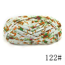 Load image into Gallery viewer, Jingxing, 3-5 days to EU USA,  fancy yarn for knitting hats 100% polyester printed colors ribbon yarn handcraft crochet yarns
